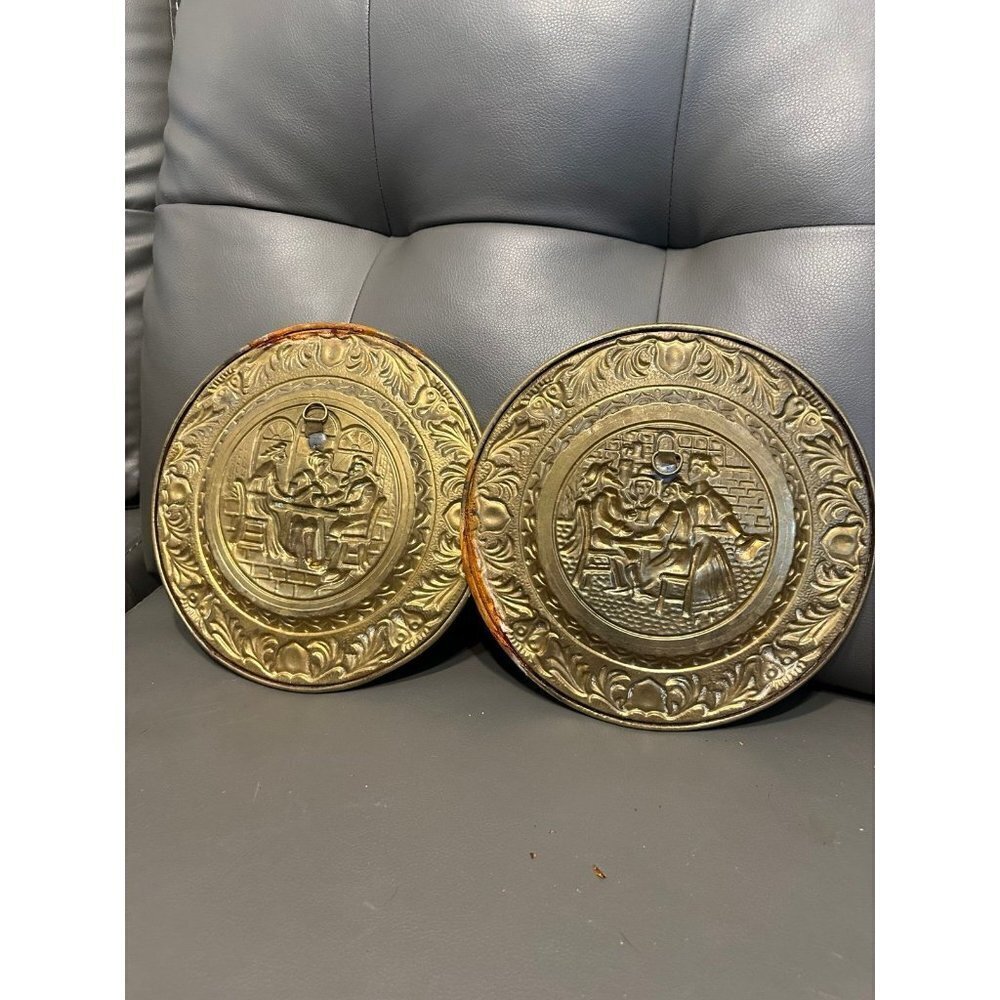 Hammered Vintage Wall Plates - Picture 9 of 12